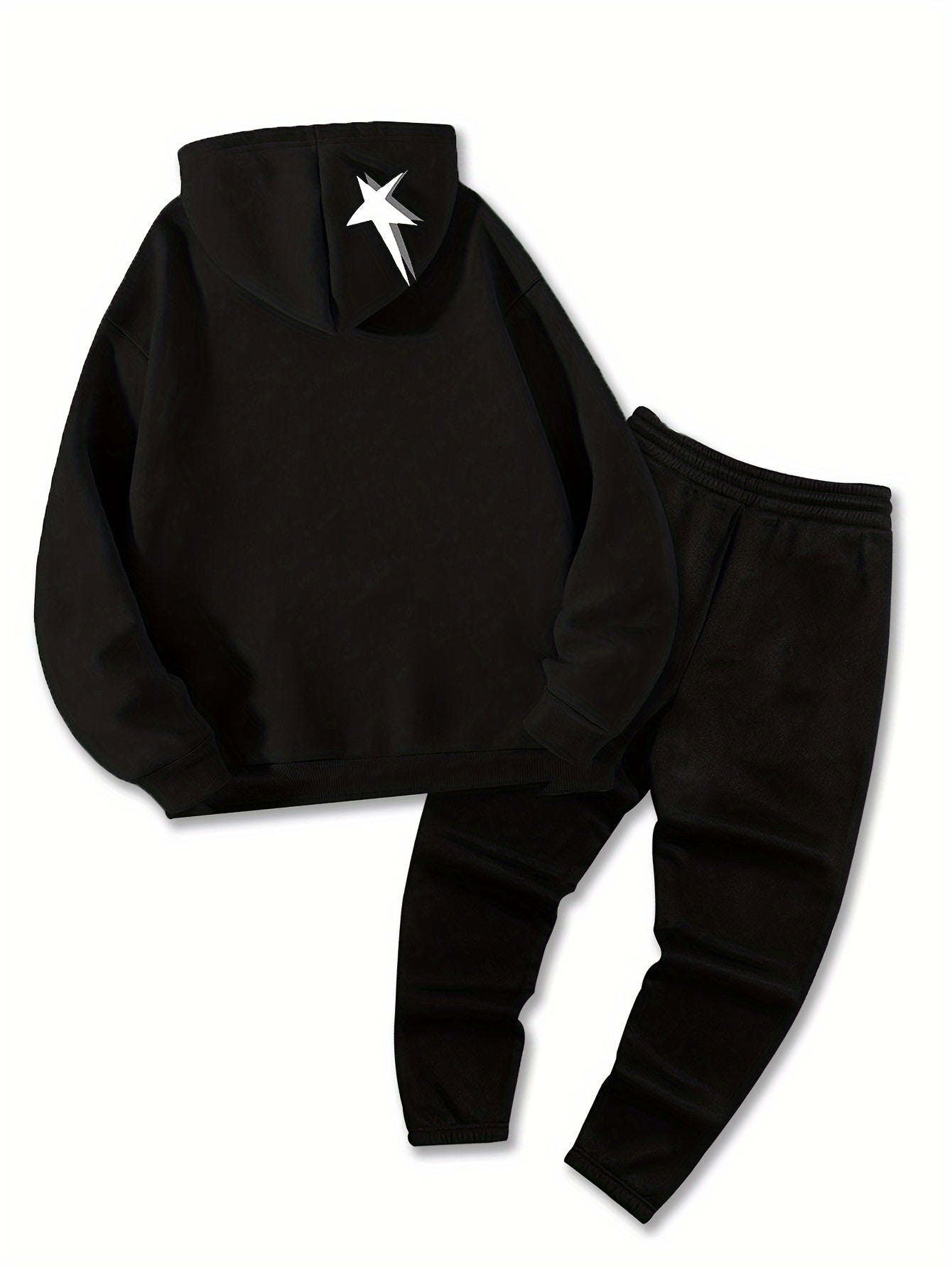 💫Black star set bluza+dresy.💫