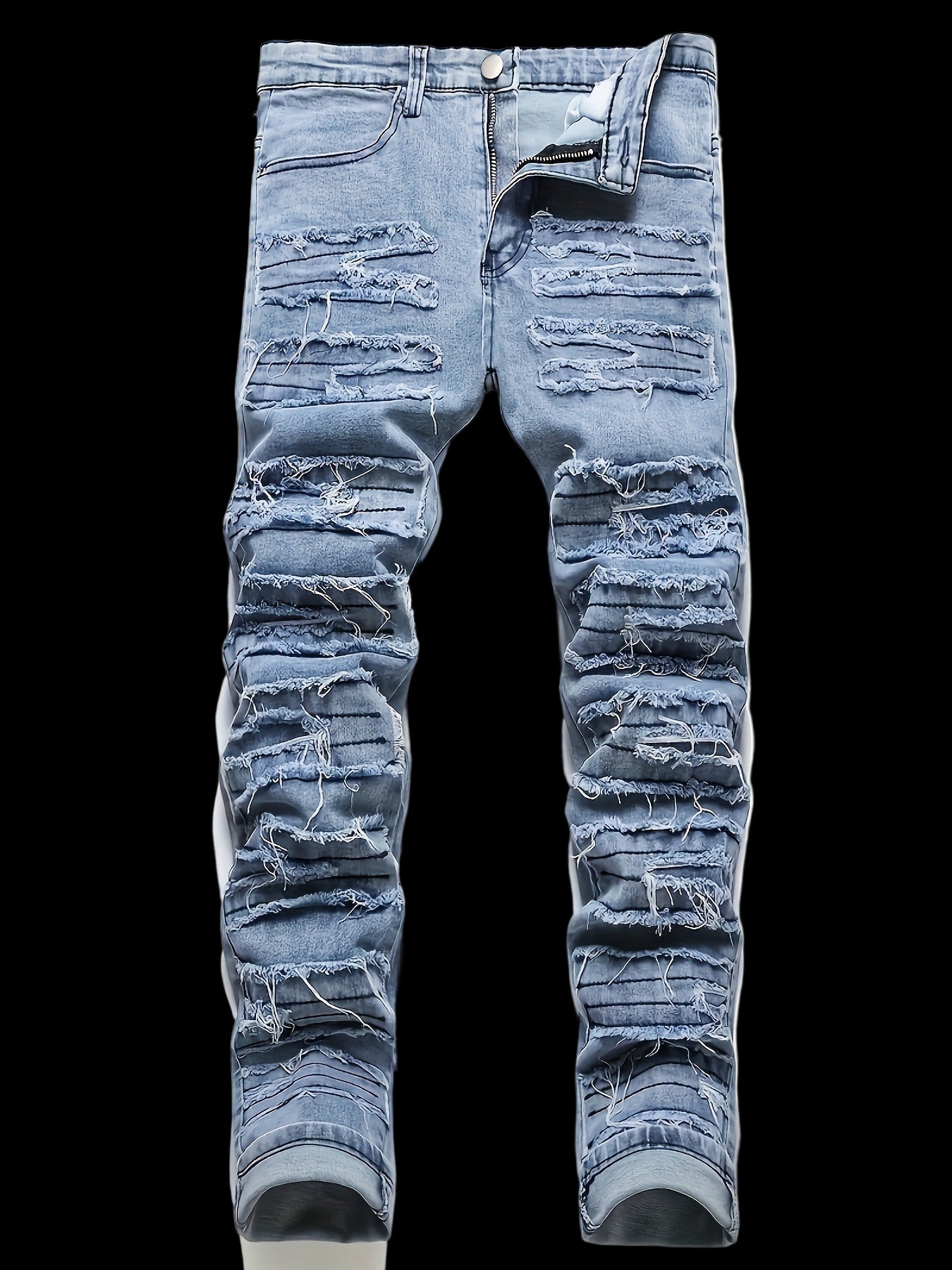 Slim fit jeans.