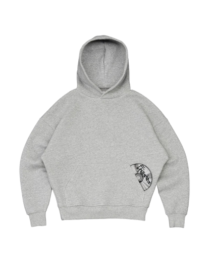 High street hip-hop men suit fashionable and popular embroidered design pullovers Gothic Harajuku loose casual suit tracksuit