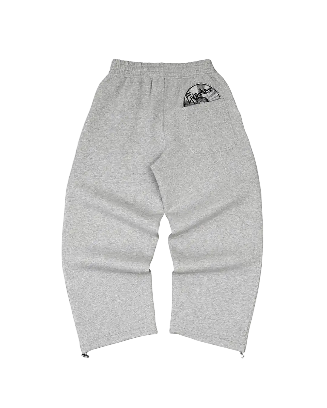 High street hip-hop men suit fashionable and popular embroidered design pullovers Gothic Harajuku loose casual suit tracksuit