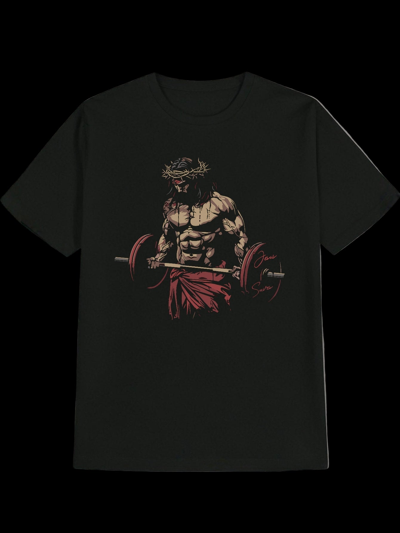 Klasyczna gym koszulka z krótkim rękawem