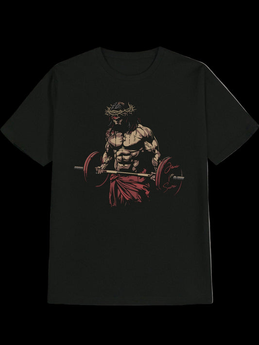 Klasyczna gym koszulka z krótkim rękawem