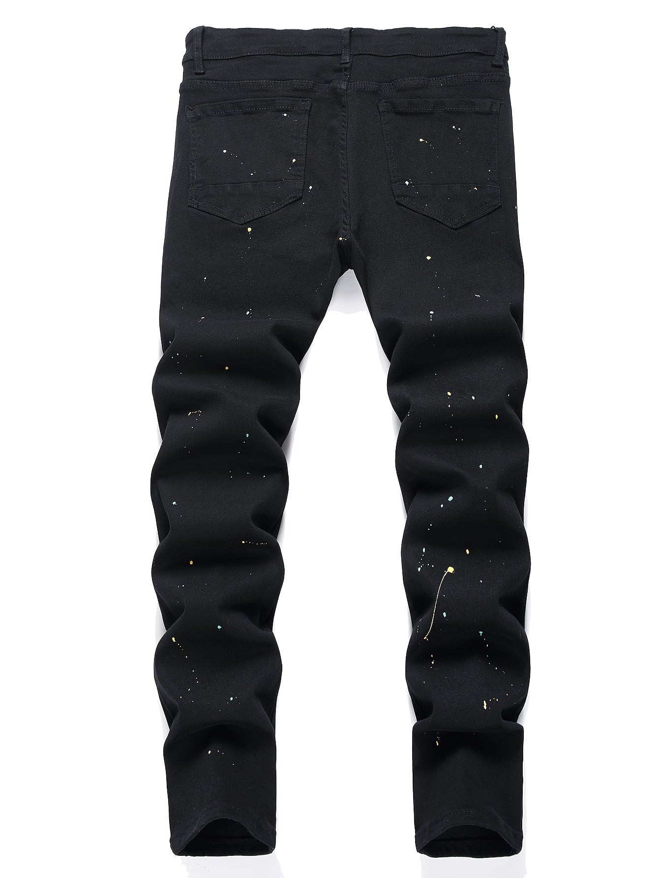 🫟Painted slim fit jeans🫟