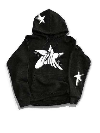 💫Black star set bluza+dresy.💫